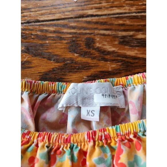 Caroline Constas Orange Calla Mini Dress, Sz XS - Picture 3 of 6